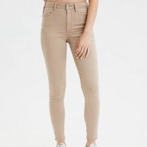 American Eagle Khaki jeggings